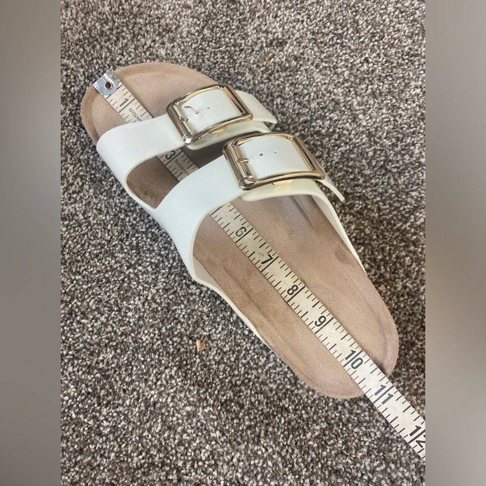 Madden Girl Women's Bodie Two Strap Footbed Sandals - Picture 7 of 8